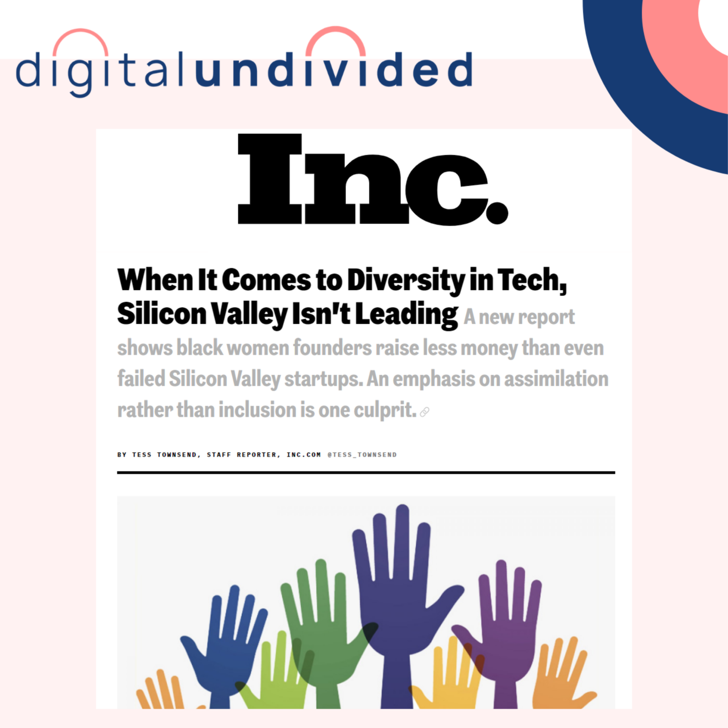 When It Comes to Diversity in Tech, Silicon Valley Isn't Leading