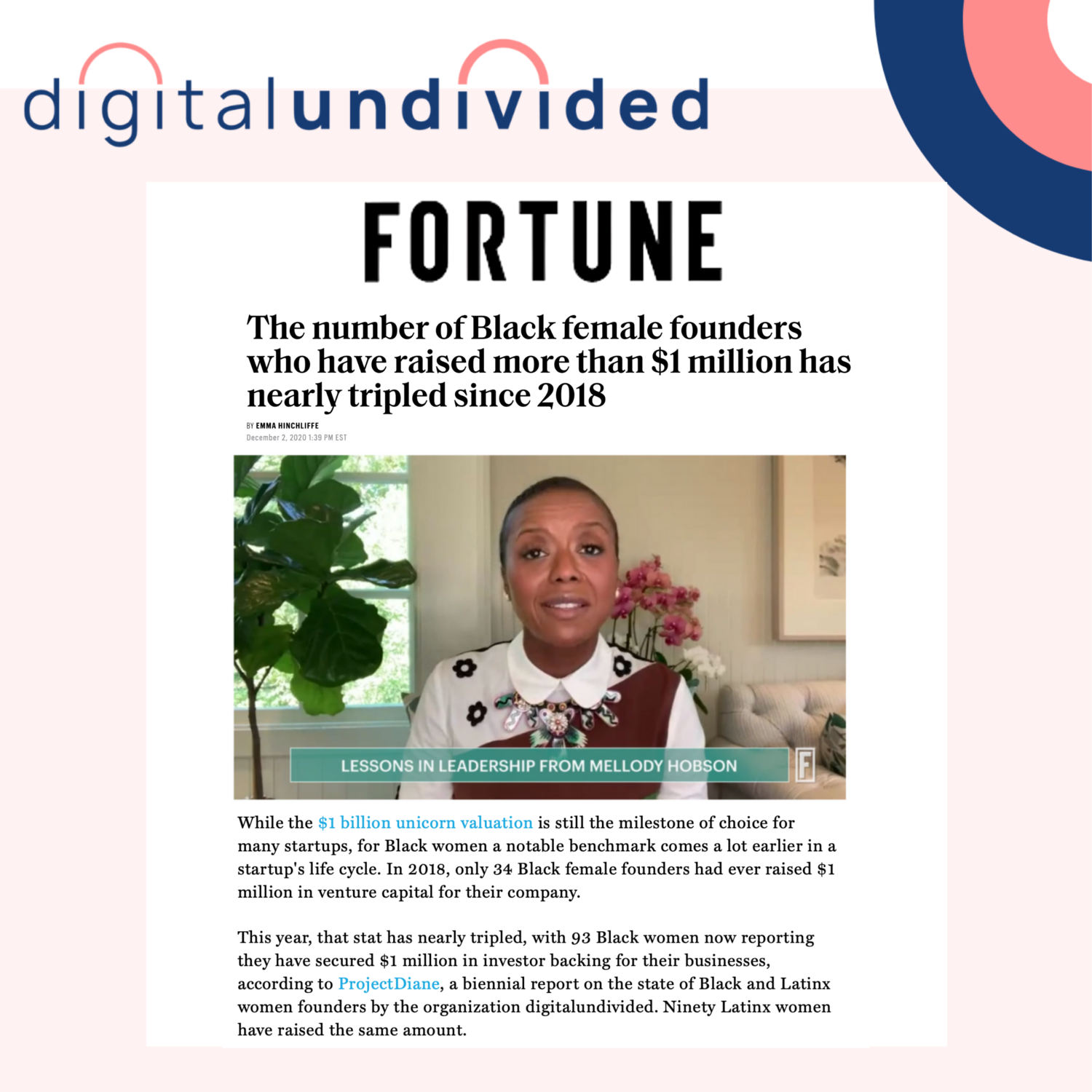 The number of Black female founders who have raised more than $1 million  has nearly tripled since 2018 — digitalundivided