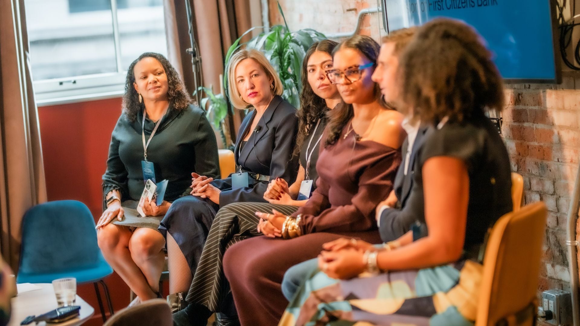 Digitalundivided CEO, Board and founders and team members seated together during a community event